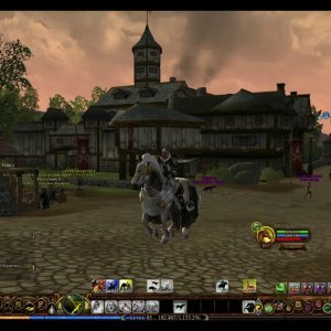 Lotro Riding through Bree